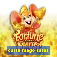 carta mago tarot